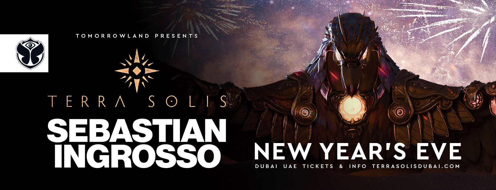 New Year’s Eve: Tomorrowland presents Sebastian Ingrosso at Terra Solis - Coming Soon in UAE