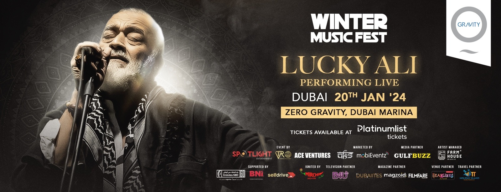 Lucky Ali Live at Zero Gravity, Dubai - Coming Soon in UAE