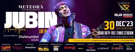 Jubin Nautiyal Live in Concert at Dubai Duty Free Tennis Stadium - Coming Soon in UAE