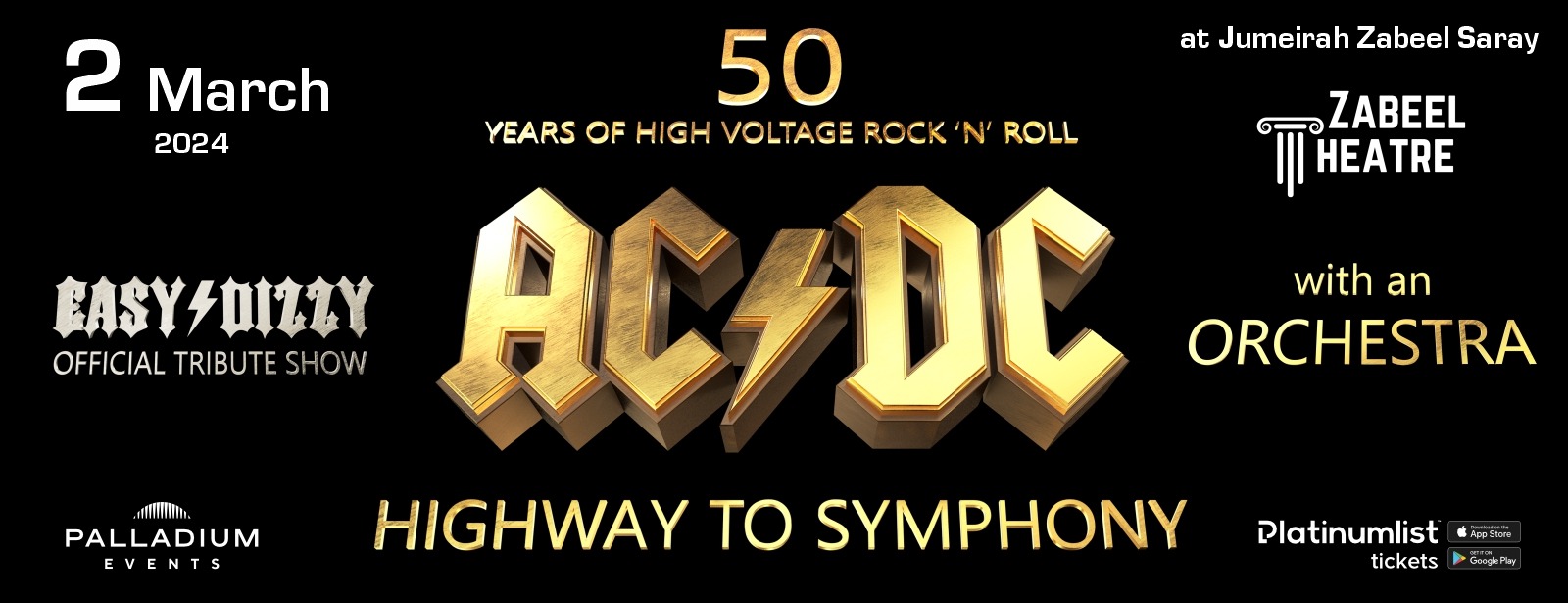 “Highway to Symphony” AC/DC Tribute Show with an Orchestra - Coming Soon in UAE