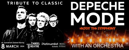 “Enjoy the Symphony” Depeche Mode Top Hits Tribute Show With an Orchestra - Coming Soon in UAE