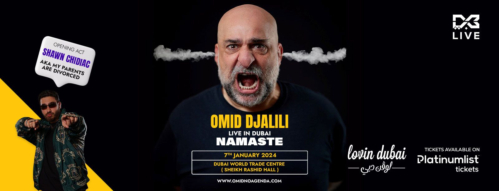 Omid Djalili – Namaste Live in Dubai - Coming Soon in UAE
