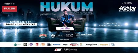 Anirudh – Hukum World Tour Live at Coca-Cola Arena - Coming Soon in UAE