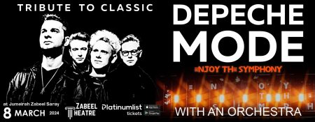 “Enjoy the Symphony” Depeche Mode Top Hits Tribute Show With an Orchestra - Coming Soon in UAE