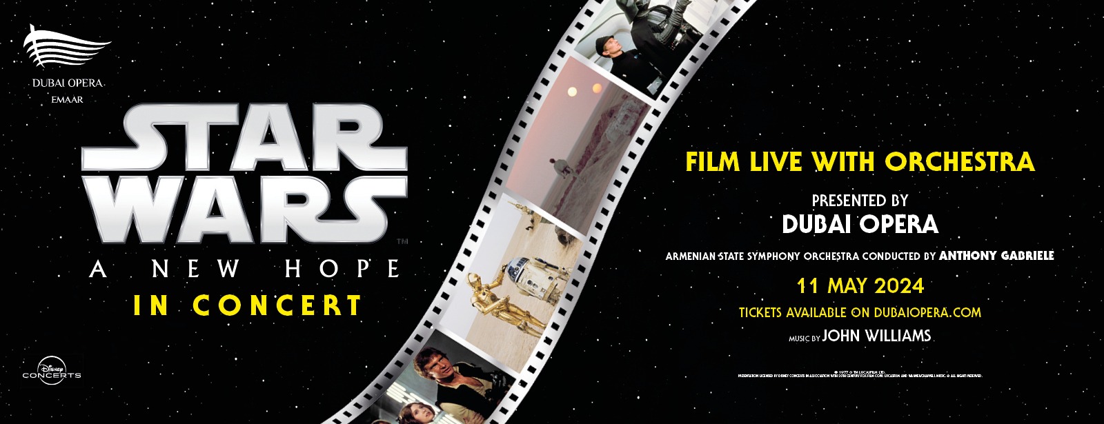 Star Wars: A New Hope in Concert at Dubai Opera - Coming Soon in UAE