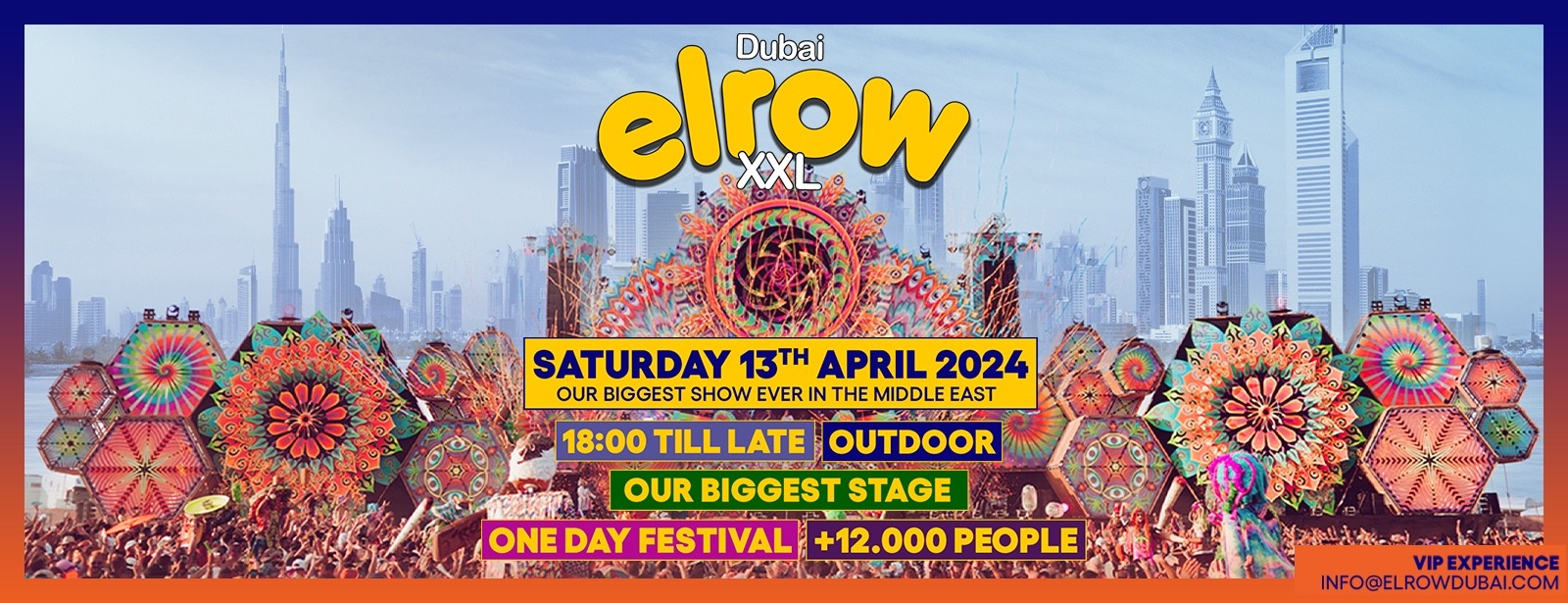 elrow XXL features FISHER in Dubai 2024 - Coming Soon in UAE