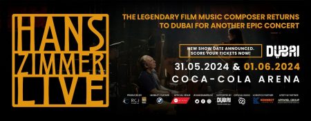 Hans Zimmer Live in Coca-Cola Arena, Dubai - Coming Soon in UAE