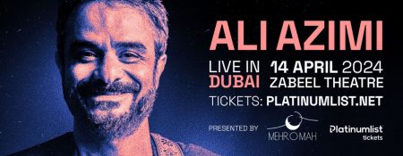 Ali Azimi Concert at Zabeel Theatre, Dubai - Coming Soon in UAE