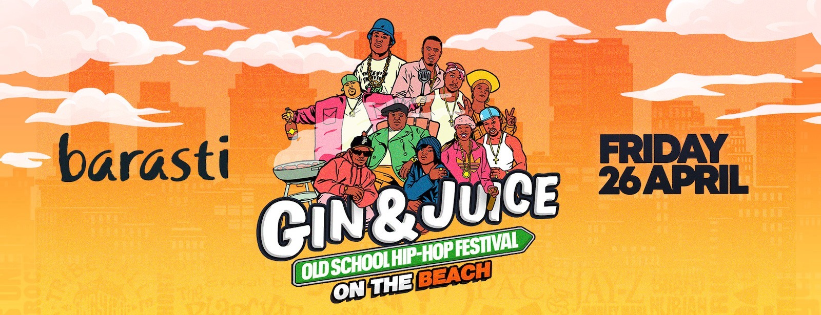 Old School Hip-Hop Festival on the Beach at Barasti - Coming Soon in UAE