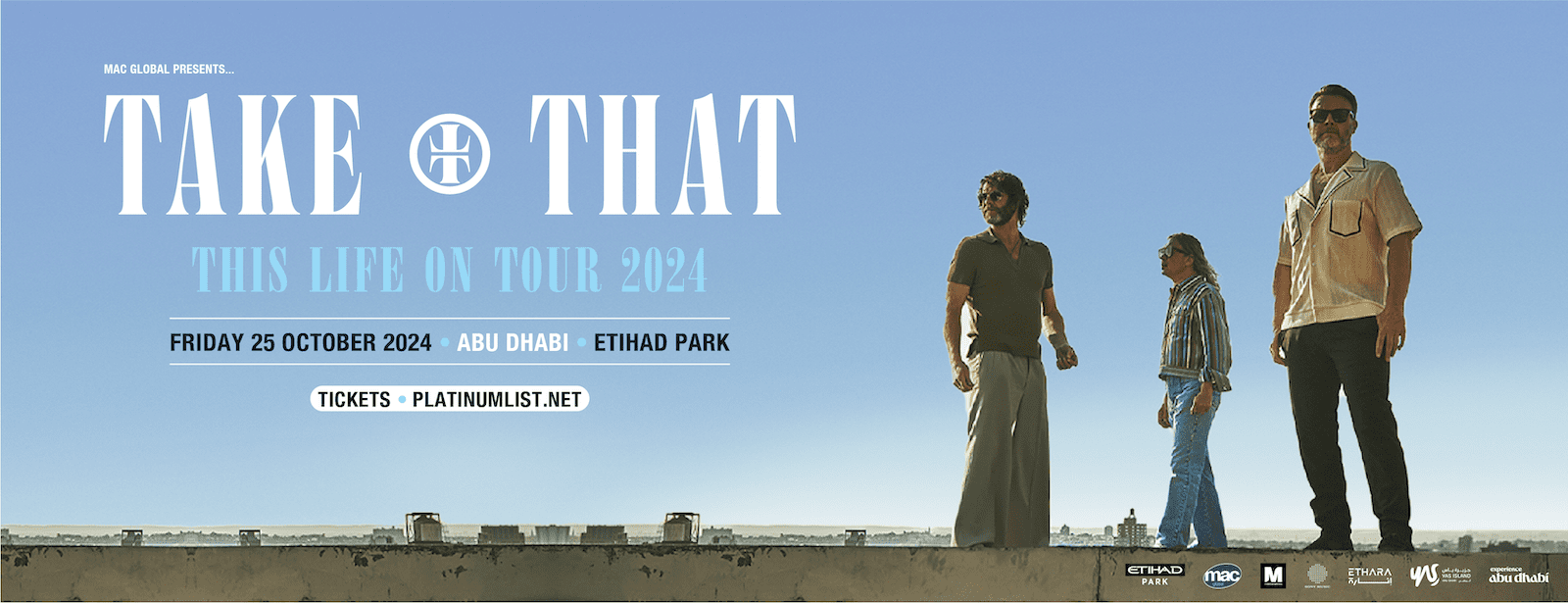 Take That in Abu Dhabi - Coming Soon in UAE