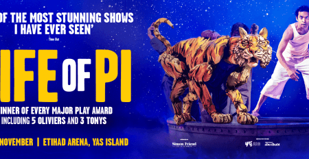 Life of Pi at Etihad Arena, Abu Dhabi - Coming Soon in UAE