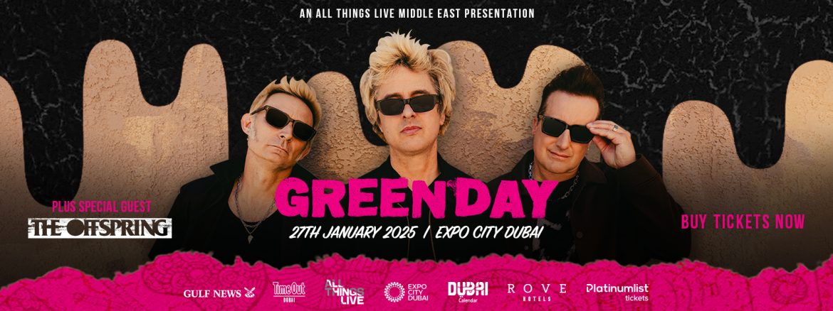  Green Day Live in Dubai Expo City 
