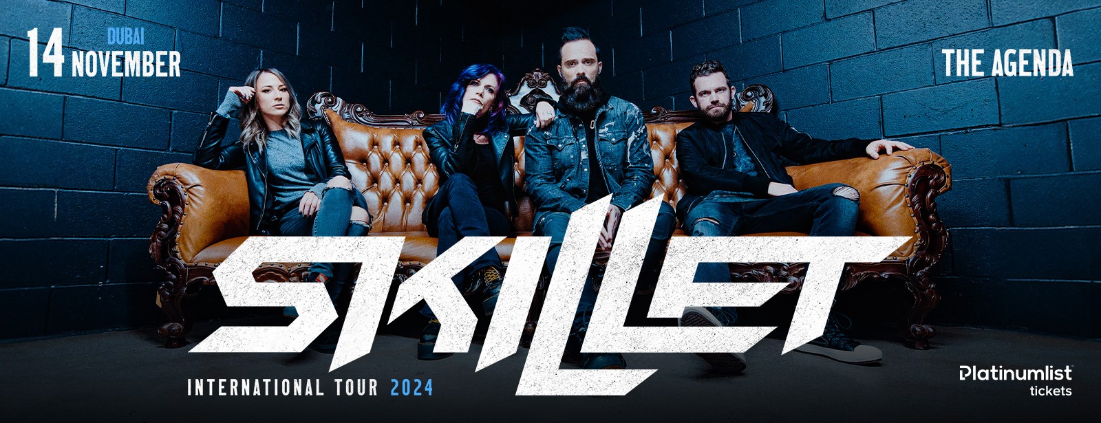 Skillet Live In Dubai - Coming Soon in UAE