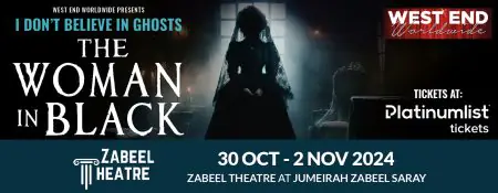 The Woman in Black at Zabeel Theatre, Dubai - Coming Soon in UAE