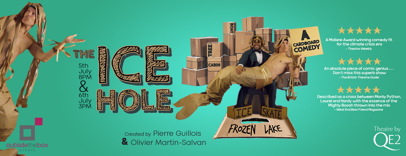 Ice Hole – A Cardboard Comedy at Theatre by QE2 - Coming Soon in UAE