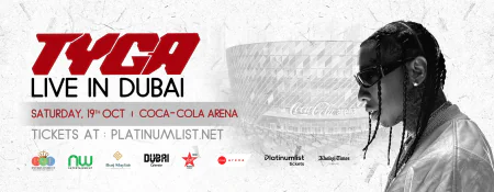 Tyga Live in Coca-Cola Arena - Coming Soon in UAE