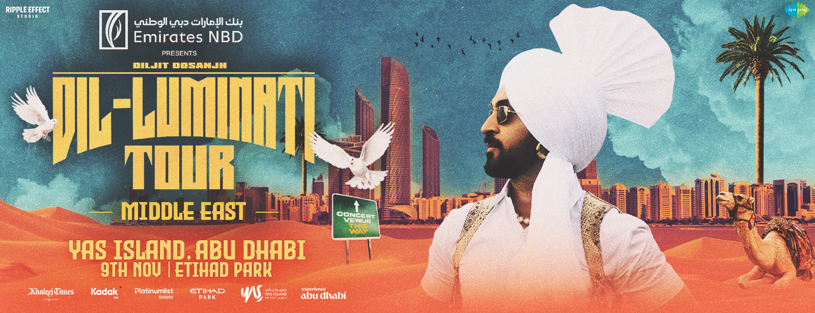 Diljit Dosanjh’s Dil-Luminati Tour in Abu Dhabi - Coming Soon in UAE