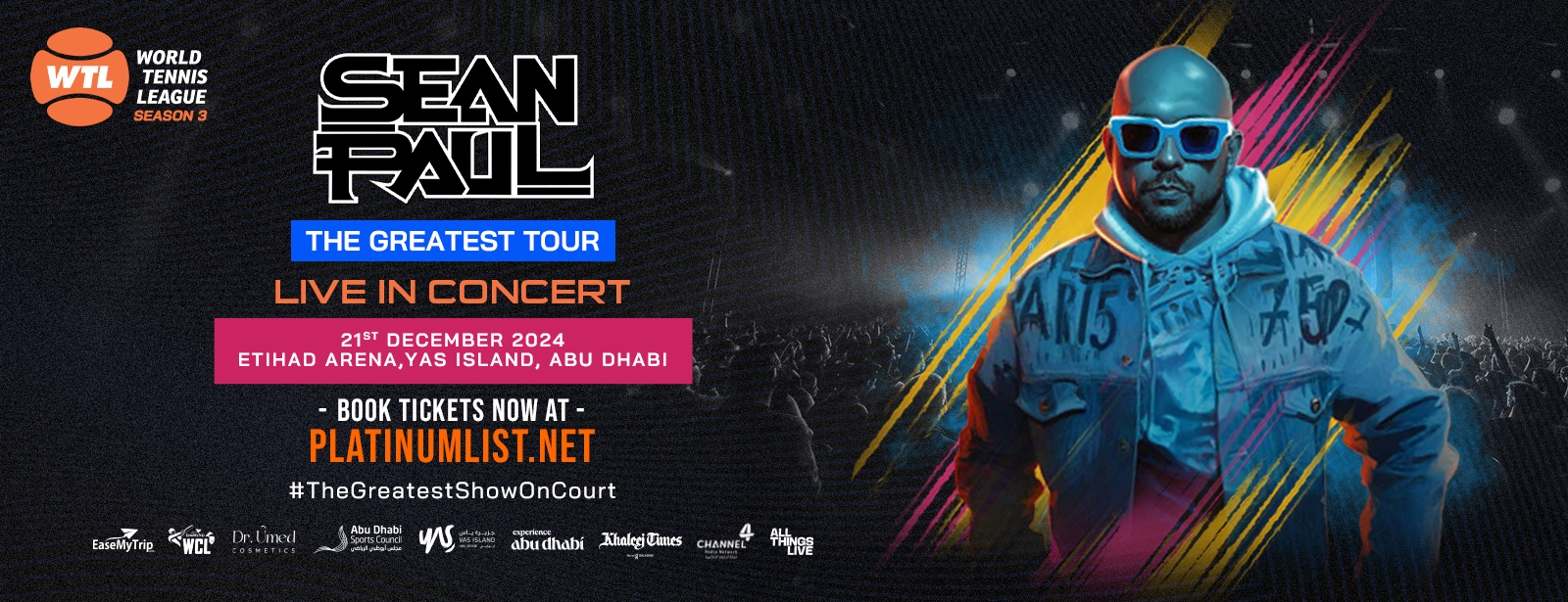 Akon and Sean Paul Live at the World Tennis League! - Coming Soon in UAE