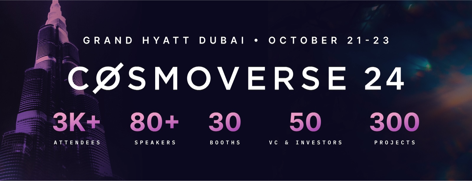 Cosmoverse Dubai 2024 | Blockchain, Crypto & Bitcoin Conference - Coming Soon in UAE