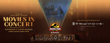 Jurassic Park In Concert at Etihad Arena, Abu Dhabi - Coming Soon in UAE