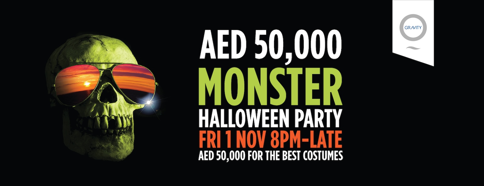 Monster Halloween Party at Zero Gravity with 50 000 AED Prize Pool! - Coming Soon in UAE