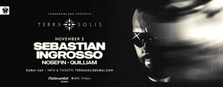 Tomorrowland Presents Sebastian Ingrosso at Terra Solis Dubai - Coming Soon in UAE