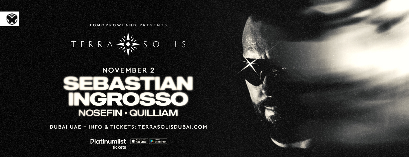 Tomorrowland Presents Sebastian Ingrosso at Terra Solis Dubai - Coming Soon in UAE