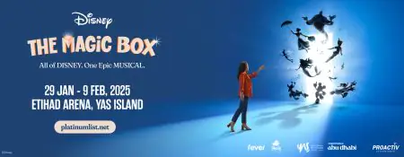 Disney The Magic Box at Etihad Arena in Abu Dhabi - Coming Soon in UAE