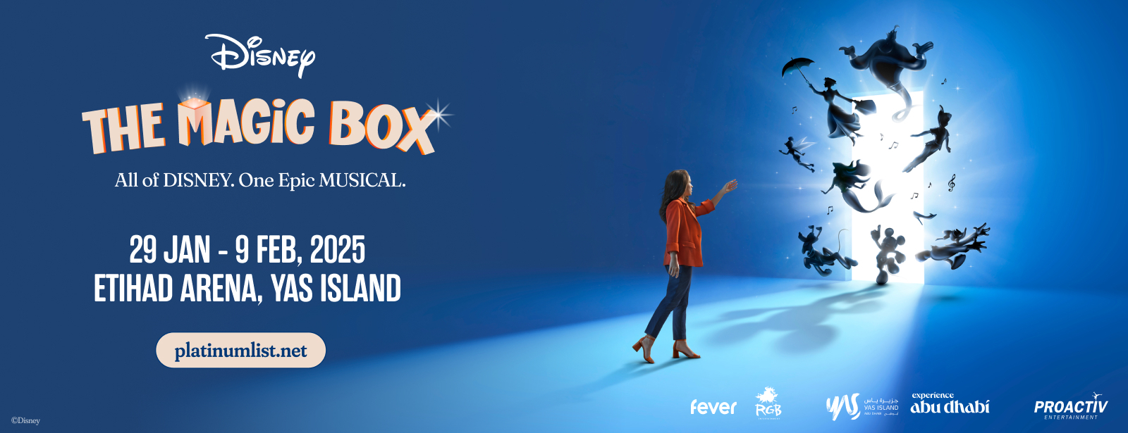 Disney The Magic Box at Etihad Arena in Abu Dhabi - Coming Soon in UAE