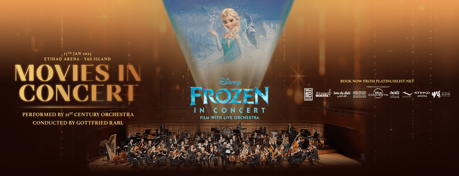 Frozen Live In Concert at Etihad Arena, Abu Dhabi - Coming Soon in UAE