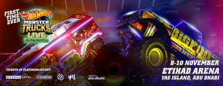 Hot Wheels Monster Trucks Live: Glow Party at Etihad Arena - Coming Soon in UAE