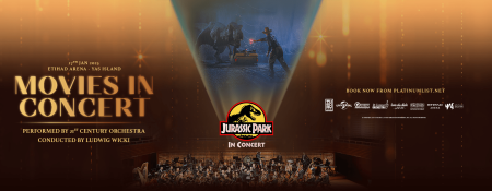 Jurassic Park In Concert at Etihad Arena, Abu Dhabi - Coming Soon in UAE