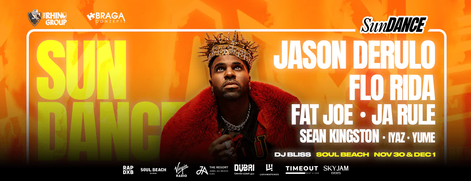 Sundance – 2024 in Dubai with Jason Derulo and Flo Rida - Coming Soon in UAE