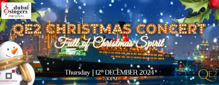 QE2 Christmas Concert in Dubai - Coming Soon in UAE