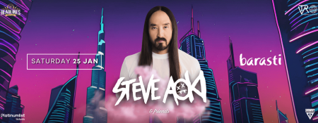 Steve Aoki at Barasti Beach - Coming Soon in UAE