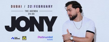 JONY Big Solo Concert Live in Dubai! - Coming Soon in UAE