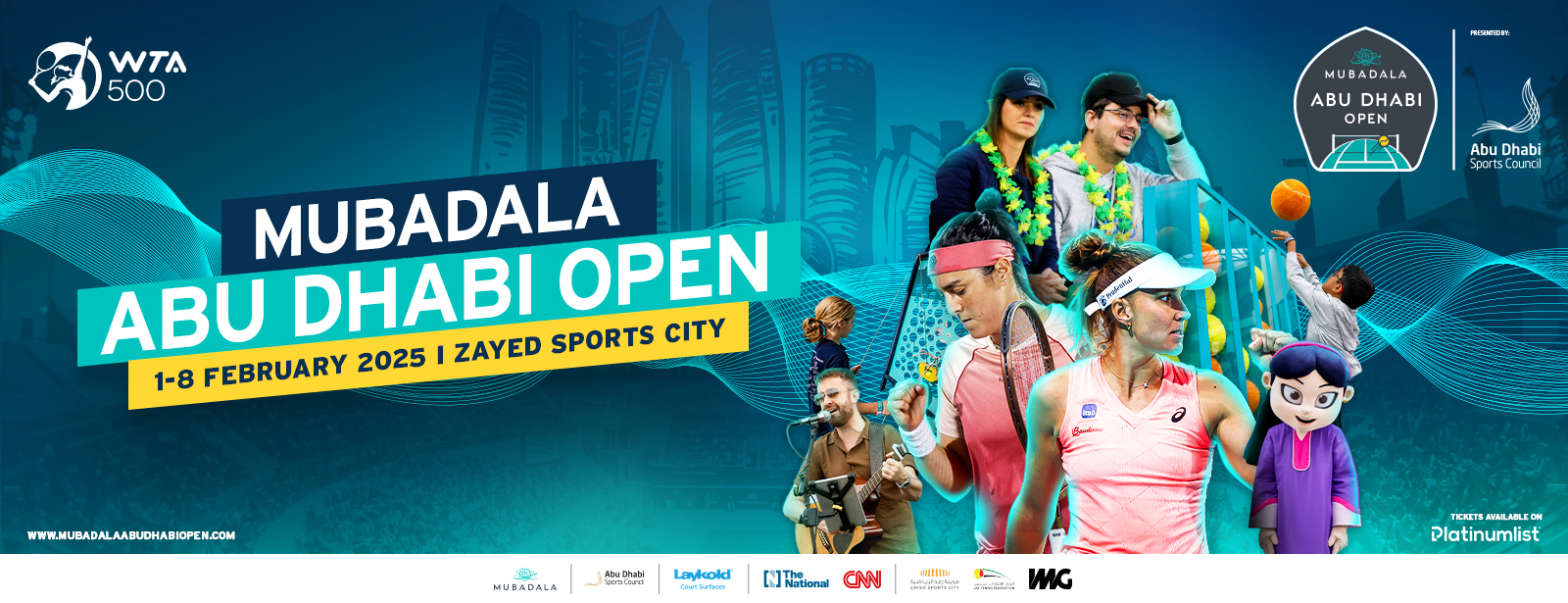 Mubadala Abu Dhabi Open 2025 - Coming Soon in UAE