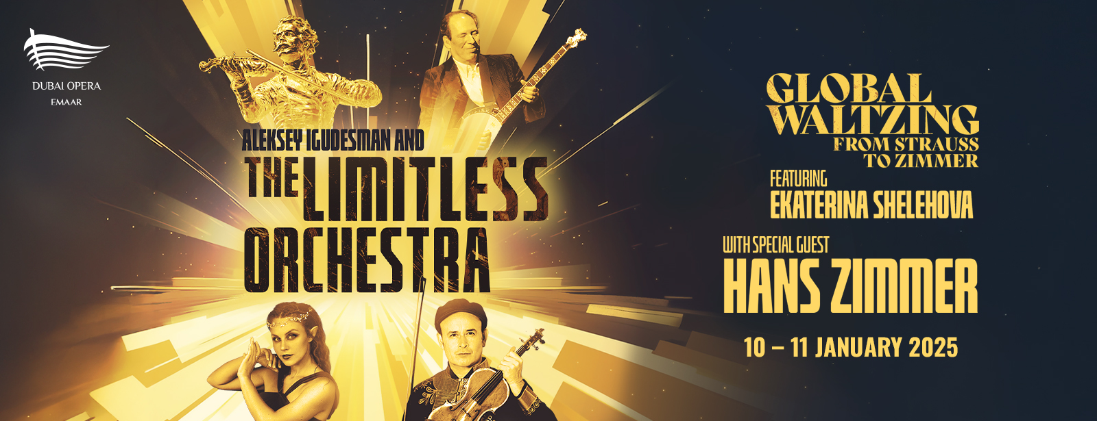 The Limitless Orchestra: From Strauss to Zimmer at Dubai Opera - Coming Soon in UAE