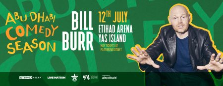 Bill Burr at Etihad Arena, Abu Dhabi - Coming Soon in UAE