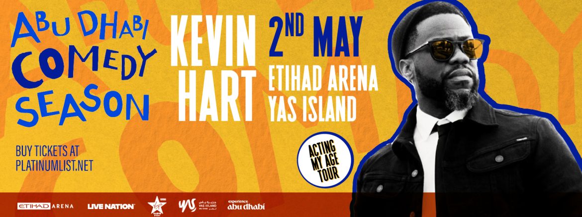 Kevin Hart Live at Etihad Arena, Abu Dhabi 