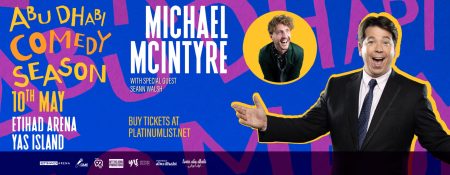 Michael McIntyre at Etihad Arena, Abu Dhabi - Coming Soon in UAE