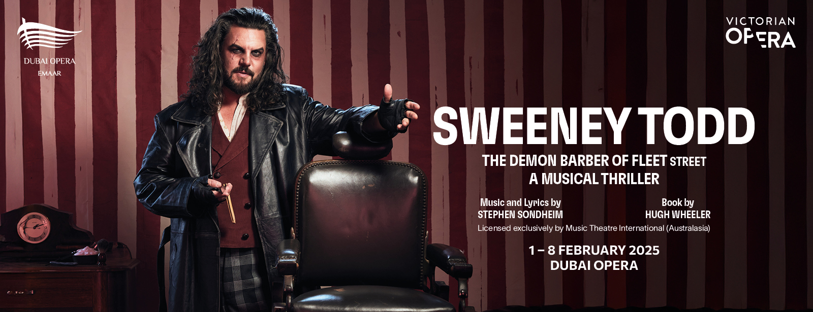 Sweeney Todd at Dubai Opera - Coming Soon in UAE