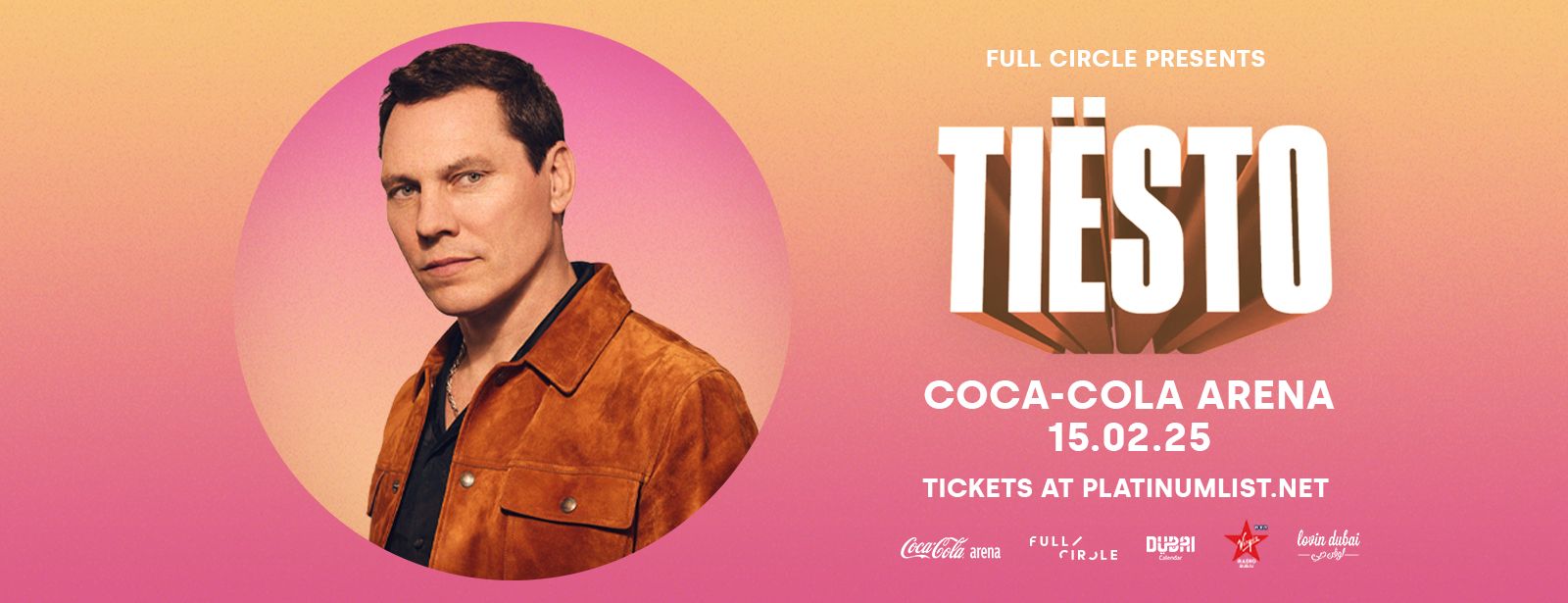 Tiesto Live at Coca-Cola Arena, Dubai - Coming Soon in UAE