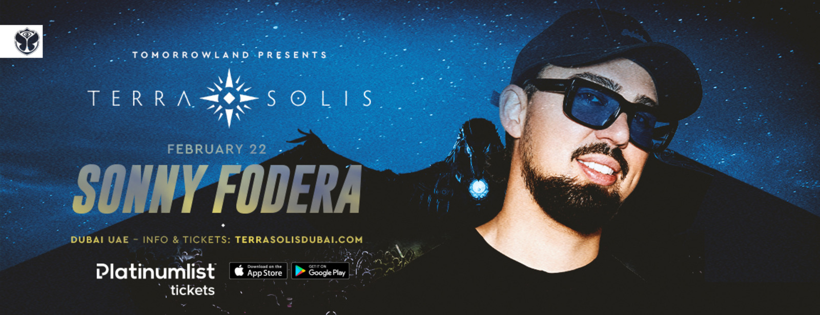 Tomorrowland presents Sonny Fodera at Terra Solis Dubai - Coming Soon in UAE