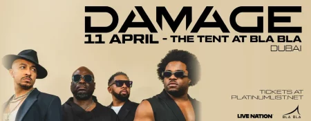 Damage Live in Dubai - Coming Soon in UAE