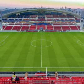 Mohammed bin Zayed Stadium in Abu Dhabi City