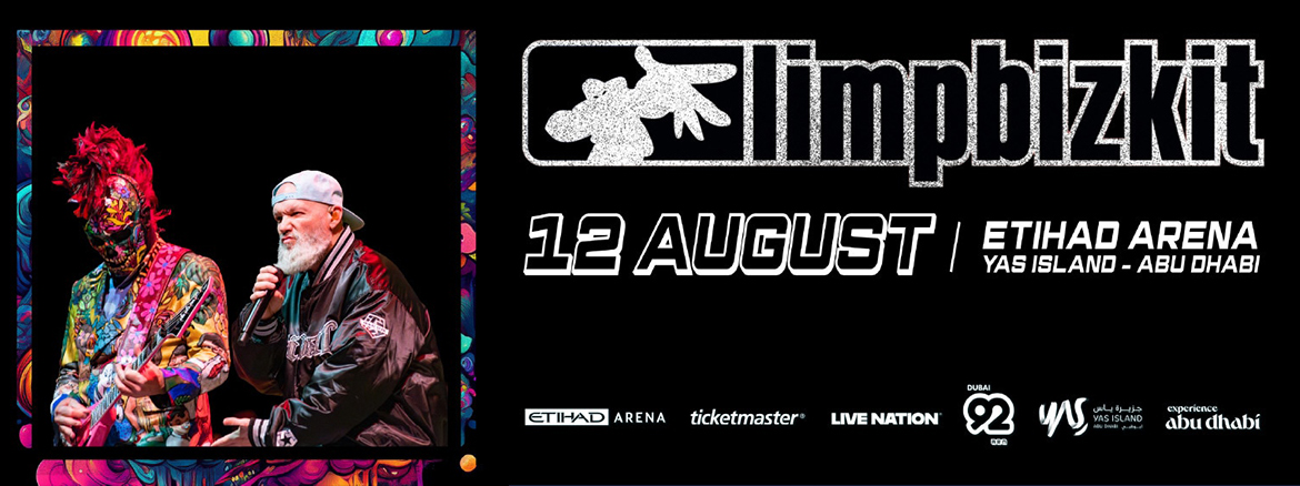 Limp Bizkit Live in Abu Dhabi - Coming Soon in UAE