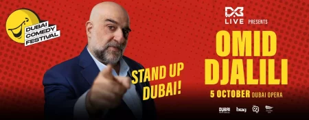 Omid Djalili Live at Dubai Opera - Coming Soon in UAE