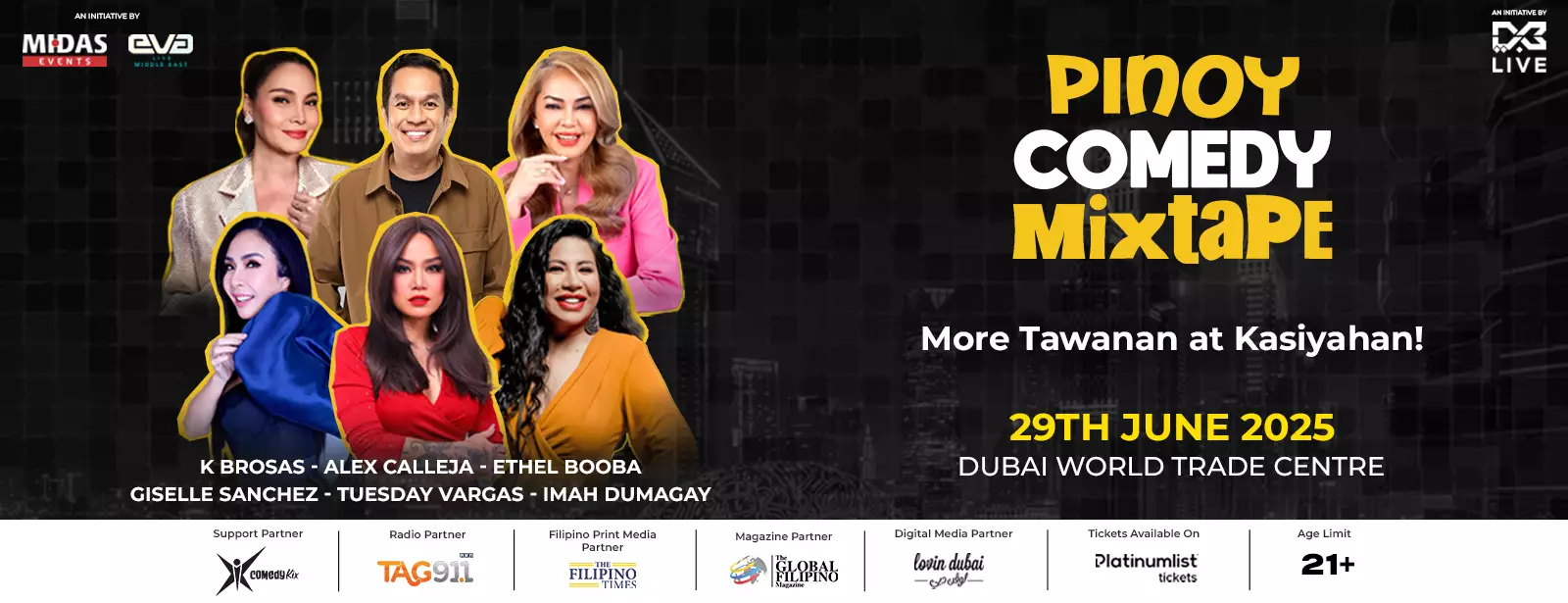 Pinoy Comedy Mixtape – Live in Dubai - Coming Soon in UAE