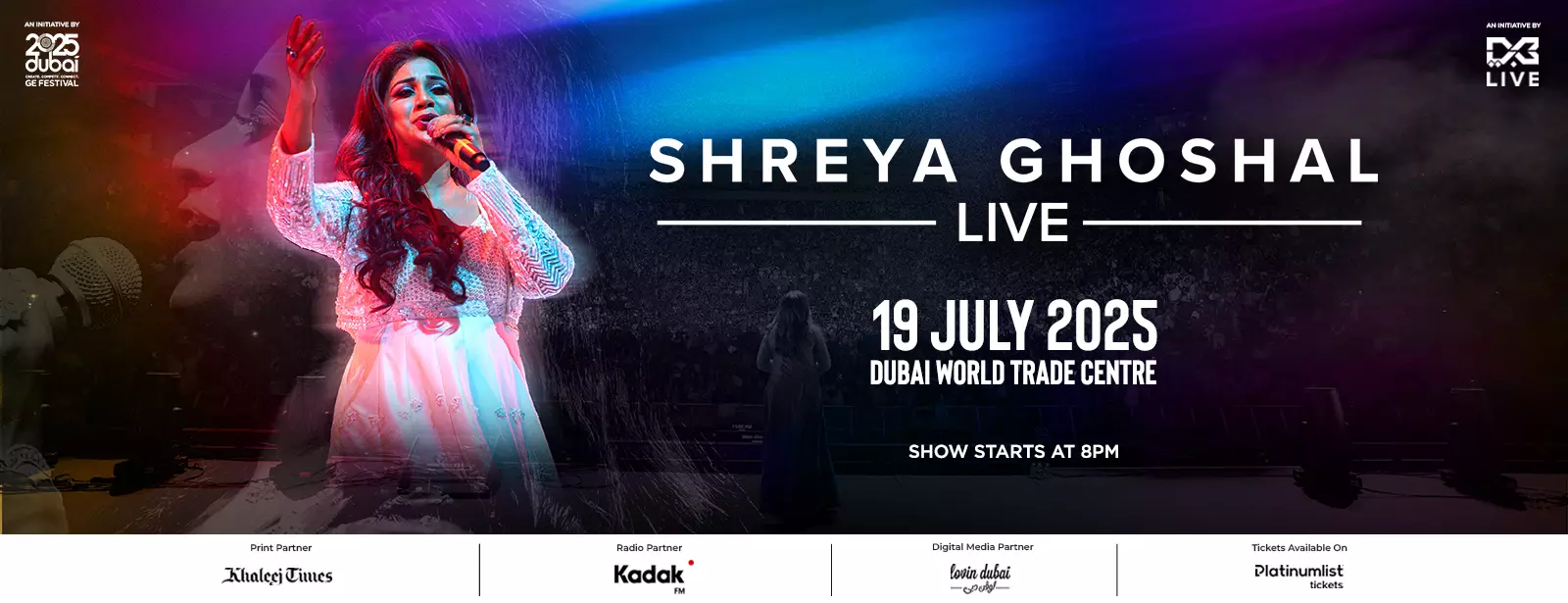 Shreya Ghoshal Live in Dubai - Coming Soon in UAE
